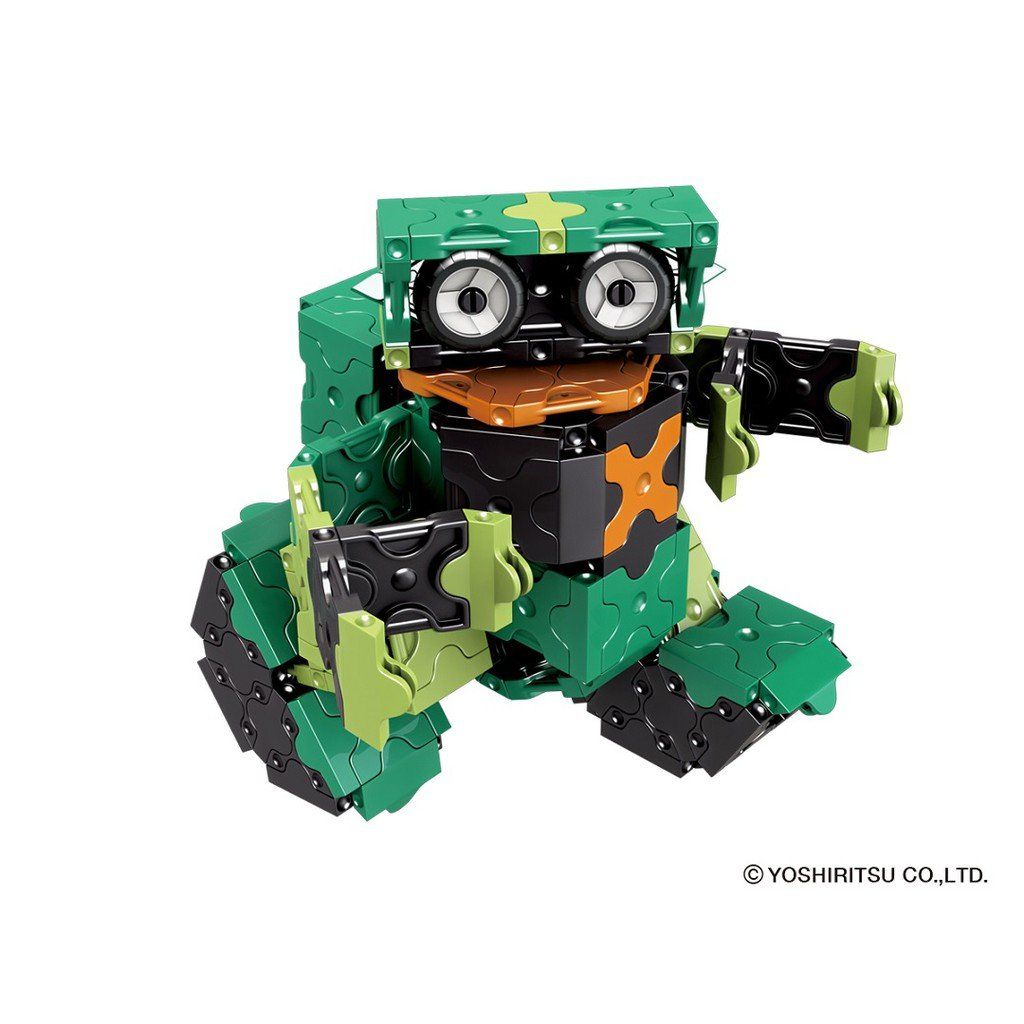 Bộ xếp hình sáng tạo LaQ Buildup Robot JADE - Chủ đề Sáng tạo Rô bốt (JADE) 310 mảnh ghép và 10 chi tiết Hamacron