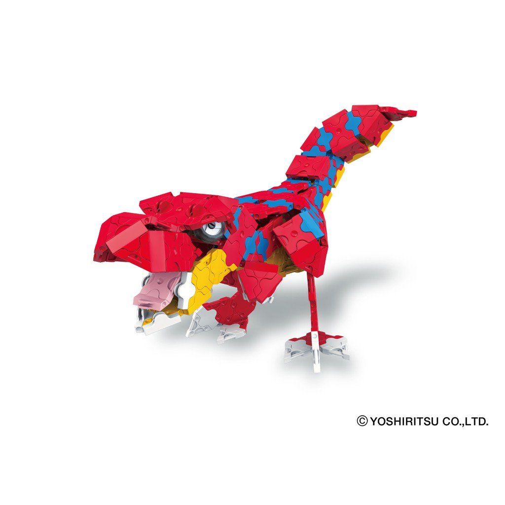 Bộ xếp hình sáng tạo LaQ Dinosaur World TYRANNOSAURUS - Chủ đề Thế giới Khủng long (Khủng long bạo chúa) 300 mảnh ghép