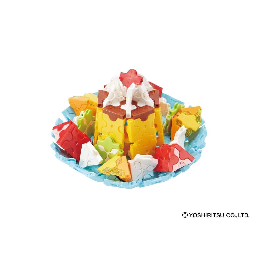 Bộ xếp hình sáng tạo LaQ Sweet Collection SWEETS PARTY - Chủ đề Ngọt ngào bé gái (Bữa tiệc ngọt ngào) 825 mảnh ghép