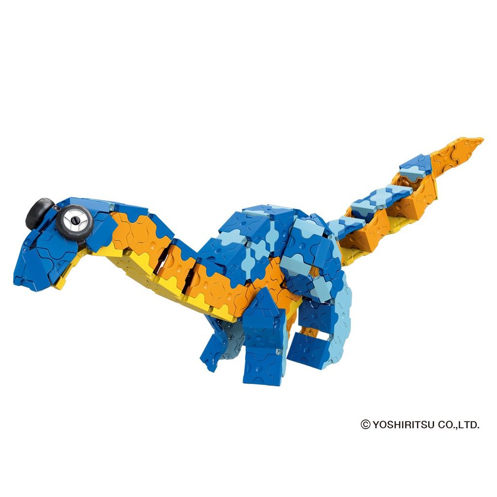Bộ xếp hình sáng tạo LaQ Dinosaur World DINO KINGDOM - Chủ đề Thế giới Khủng long (Vương quốc) 980 mảnh ghép