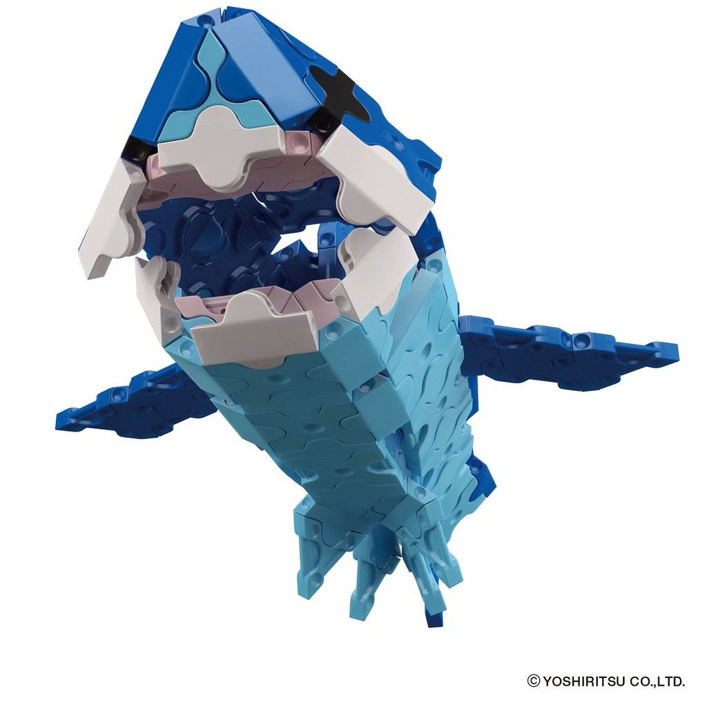 Bộ xếp hình sáng tạo LaQ Marine World SHARK - Chủ đề Thế giới Đại dương (Cá mập) 175 mảnh
