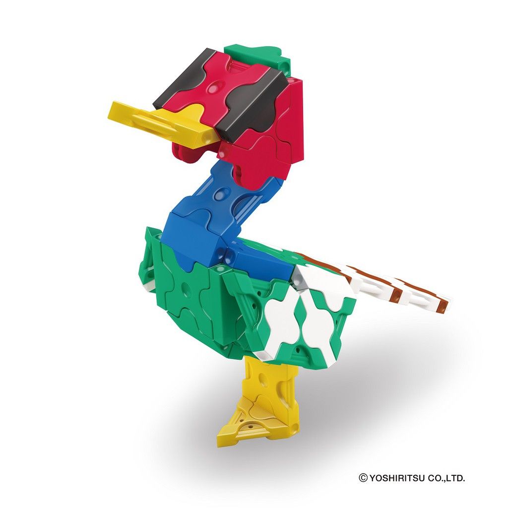Bộ xếp hình sáng tạo LaQ Animal World WILD KINGDOM - Chủ đề Thế giới Động vật (Vương quốc hoang dã) 1240 mảnh ghép