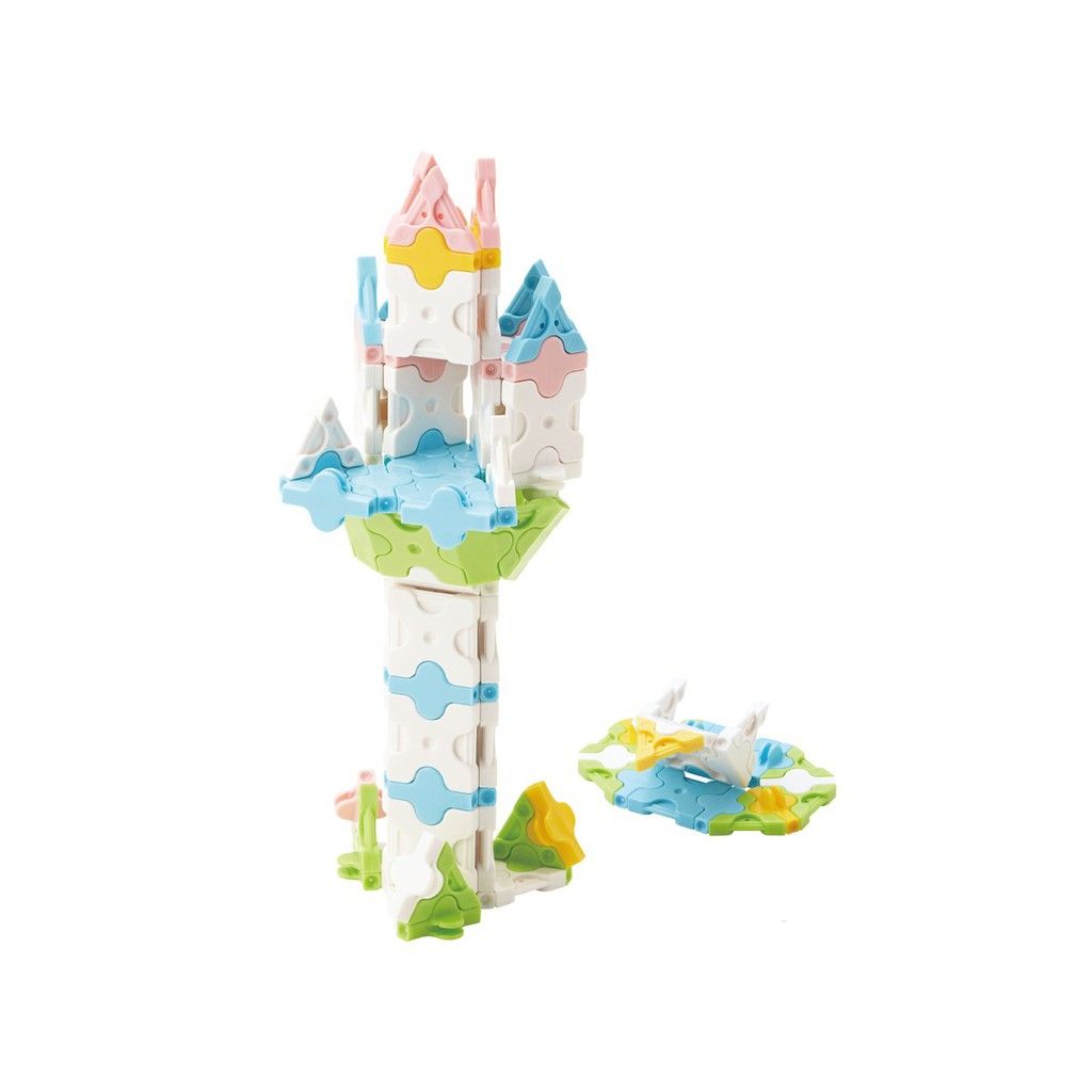 Bộ xếp hình sáng tạo LaQ Sweet Collection PRINCESS GARDEN - Chủ đề Ngọt ngào bé gái (Khu vườn công chúa) 175 mảnh ghép