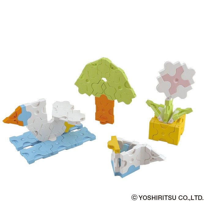 Bộ xếp hình sáng tạo LaQ Sweet Collection BUNNY - Chủ đề Ngọt ngào bé gái (Chú thỏ Bunny) 175 mảnh ghép