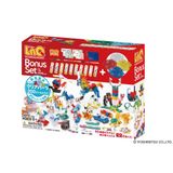  Bộ xếp hình sáng tạo LaQ BONUS SET [2015] - Chủ đề Tự do sáng tạo (Phiên bản đặc biệt) 1200 mảnh, có 200 mảnh màu trong 