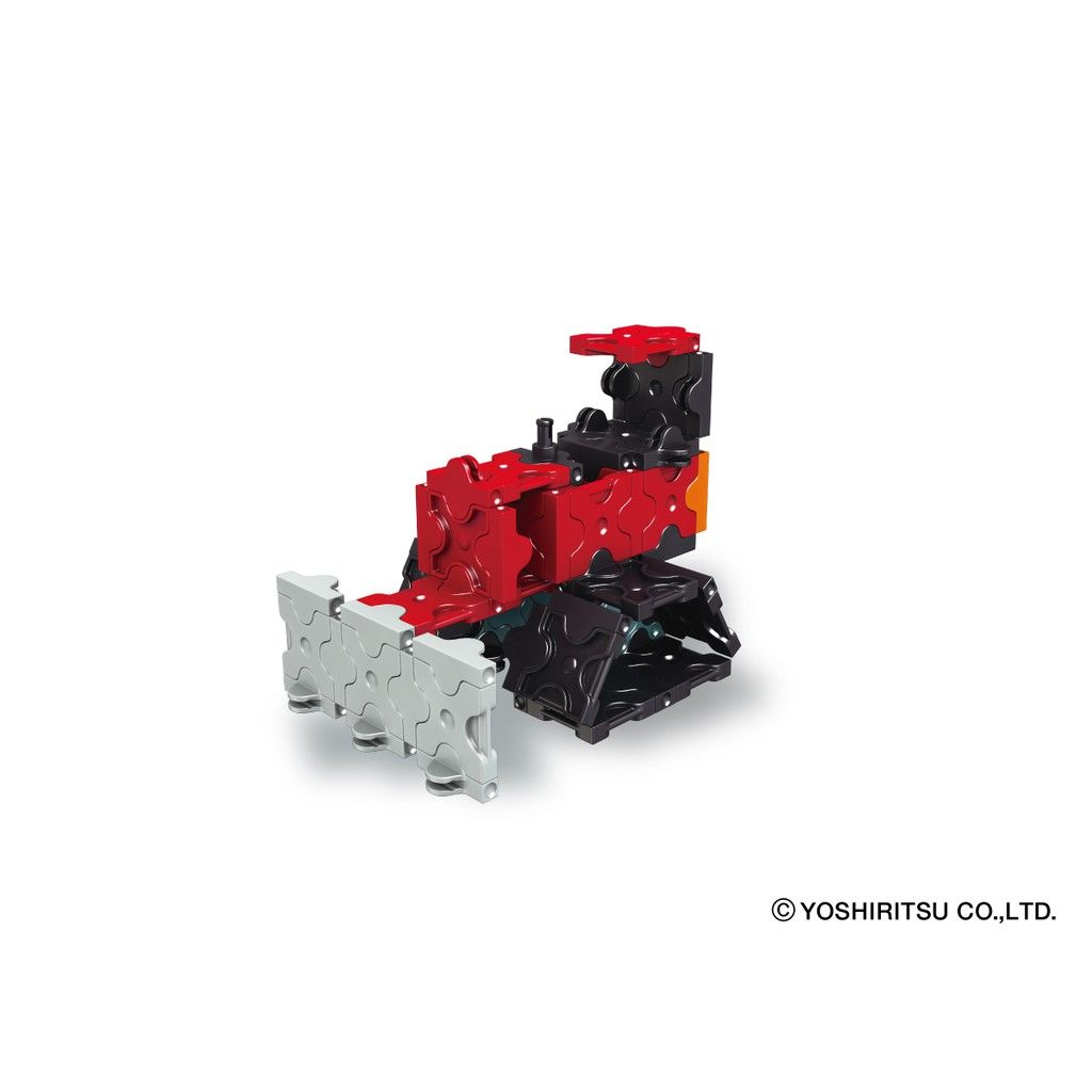 Bộ xếp hình sáng tạo LaQ Hamacron Constructor POWER SHOVEL - Chủ đề Phương tiện giao thông (Siêu xe) 300 mảnh ghép