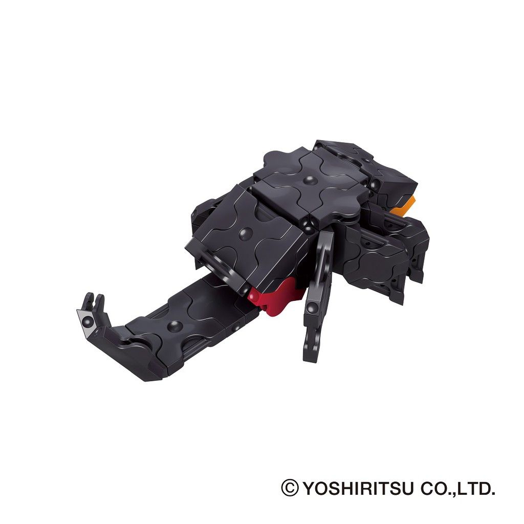Bộ xếp hình sáng tạo tí hon LaQ Insect World MINI RHINO BEETLE - Thế giới Côn trùng (Bọ cánh cứng tê giác) 65 mảnh ghép
