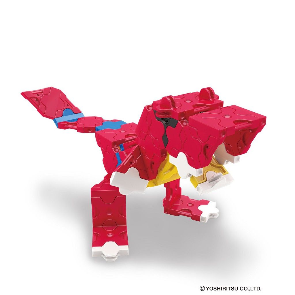 Bộ xếp hình sáng tạo tí hon LaQ Dinosaur World MINI T-REX - Chủ đề Thế giới Khủng long (Bạo chúa) 88 mảnh ghép