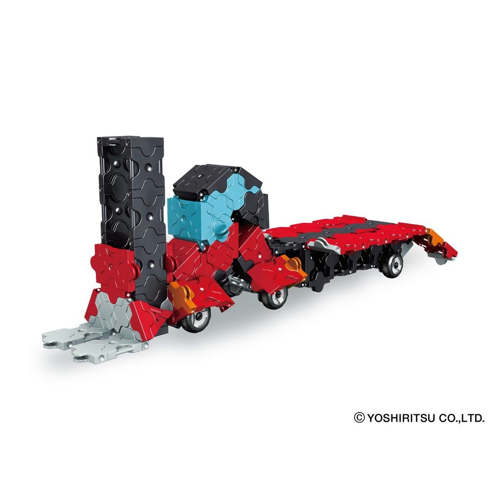 Bộ xếp hình sáng tạo LaQ Hamacron Constructor POWER SHOVEL - Chủ đề Phương tiện giao thông (Siêu xe) 300 mảnh ghép