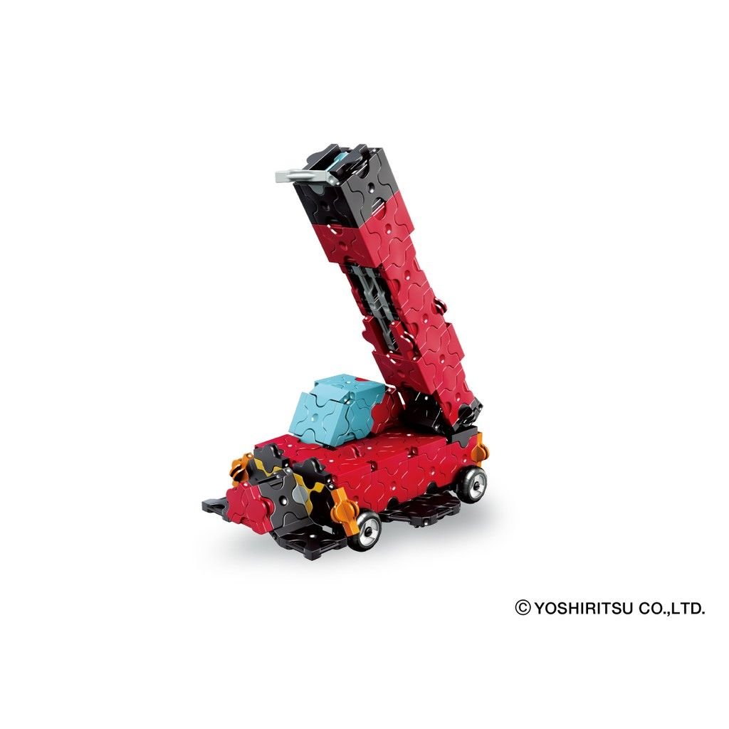 Bộ xếp hình sáng tạo LaQ Hamacron Constructor POWER SHOVEL - Chủ đề Phương tiện giao thông (Siêu xe) 300 mảnh ghép