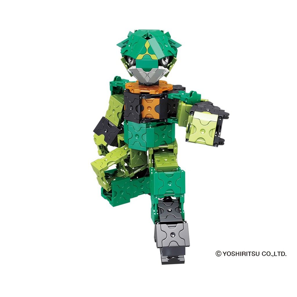 Bộ xếp hình sáng tạo LaQ Buildup Robot JADE - Chủ đề Sáng tạo Rô bốt (JADE) 310 mảnh ghép và 10 chi tiết Hamacron