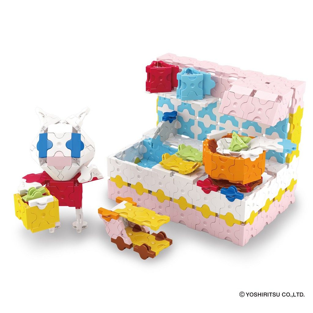 Bộ xếp hình sáng tạo LaQ Sweet Collection DREAMS - Chủ đề Ngọt ngào bé gái (Giấc mơ) 630 mảnh ghép