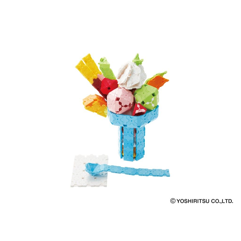 Bộ xếp hình sáng tạo LaQ Sweet Collection SWEETS PARTY - Chủ đề Ngọt ngào bé gái (Bữa tiệc ngọt ngào) 825 mảnh ghép