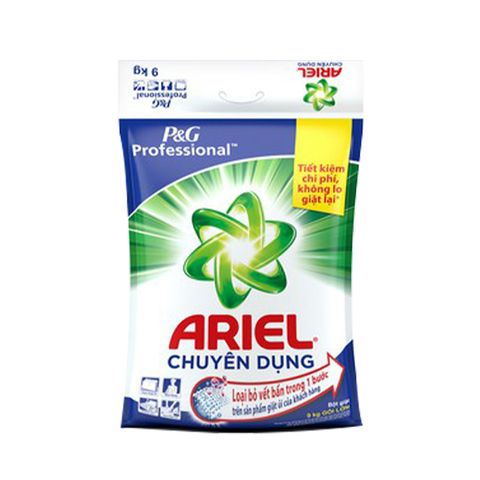 BỘT GIẶT ARIEL CHUYÊN DỤNG 9KG P&G