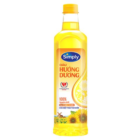 DẦU ĂN SIMPLY HƯỚNG DƯƠNG 1L