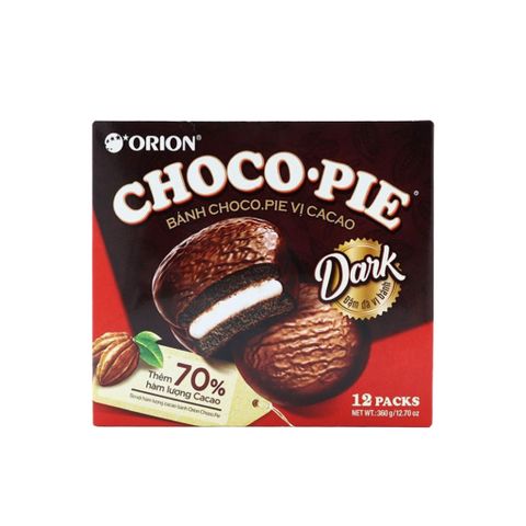 BÁNH CHOCOPIE VỊ CA CAO 33 GAM x 12 CÁI (ORION VINA)