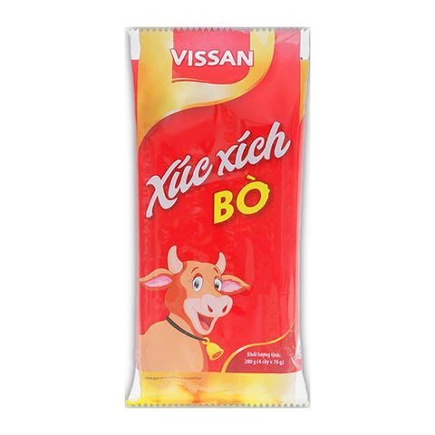 XÚC XÍCH BÒ 4CAYX40GR (VISSAN)