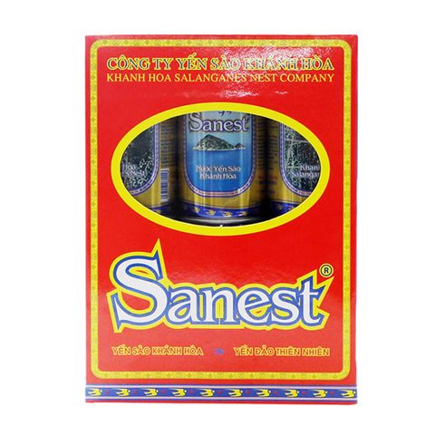 YẾN SÀO SANEST ĐƯỜNG 6LON X 190ML (KHÁNH HÒA)