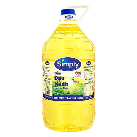 Dầu ăn Simply đậu nành 5l