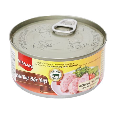 Pate gan heo Vissan 170g