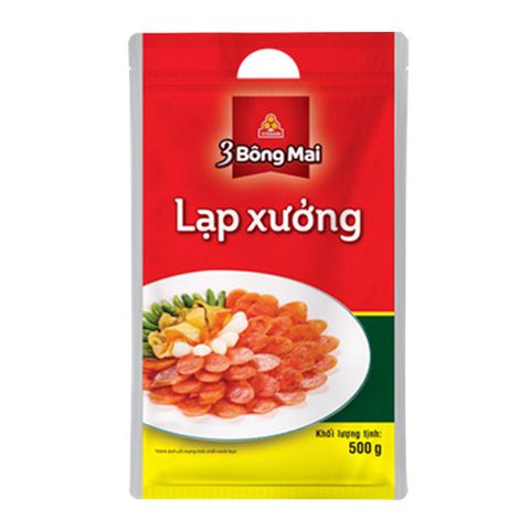 Lạp xưởng 3 Bông Mai Vissan 500g