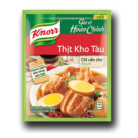 Gia vị hoàn chỉnh Knorr thịt kho 28g