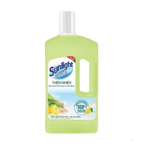 NƯỚC LAU SÀN SUNLIGHT THIÊN NHIÊN CHANH YUZU VA SA 1.0KG (UNILEVER)