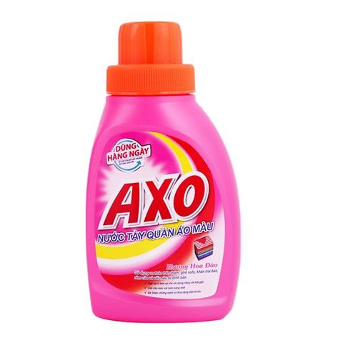 NƯỚC TẨY QUẦN ÁO MÀU AXO HOA ĐÀO 400ML (GREEN CROSS)