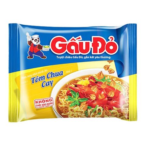 MÌ GẤU ĐỎ TÔM CHUA CAY 65GR