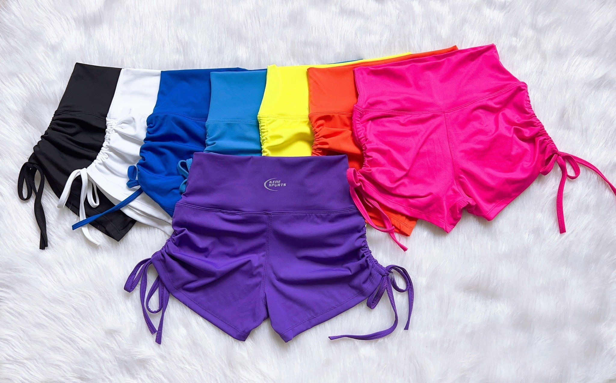 Quần short Nữ - Kenewomen quần rút cạp bằng