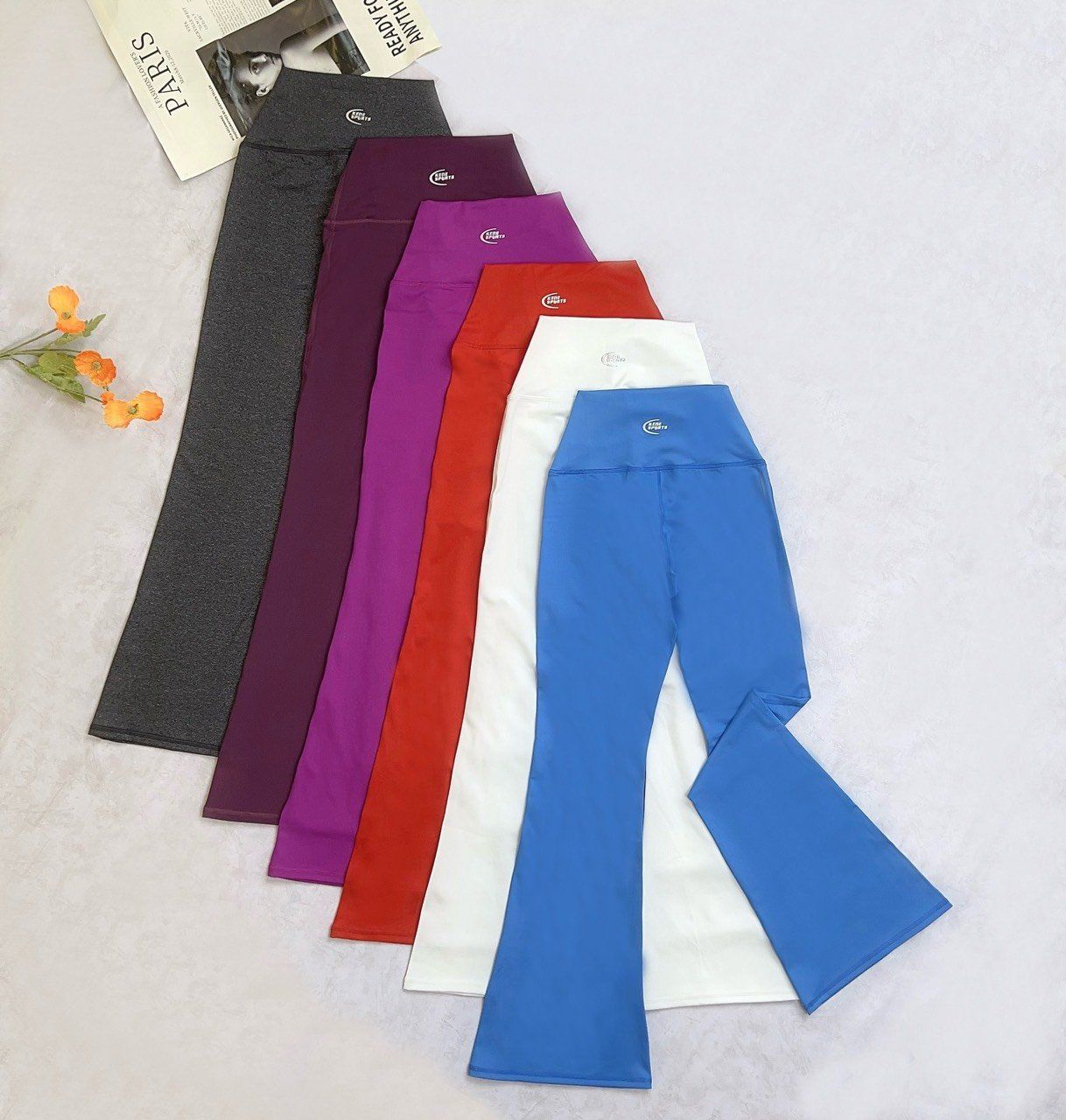 Quần ống xòe - Kenewomen FLOW YOGA flared pants