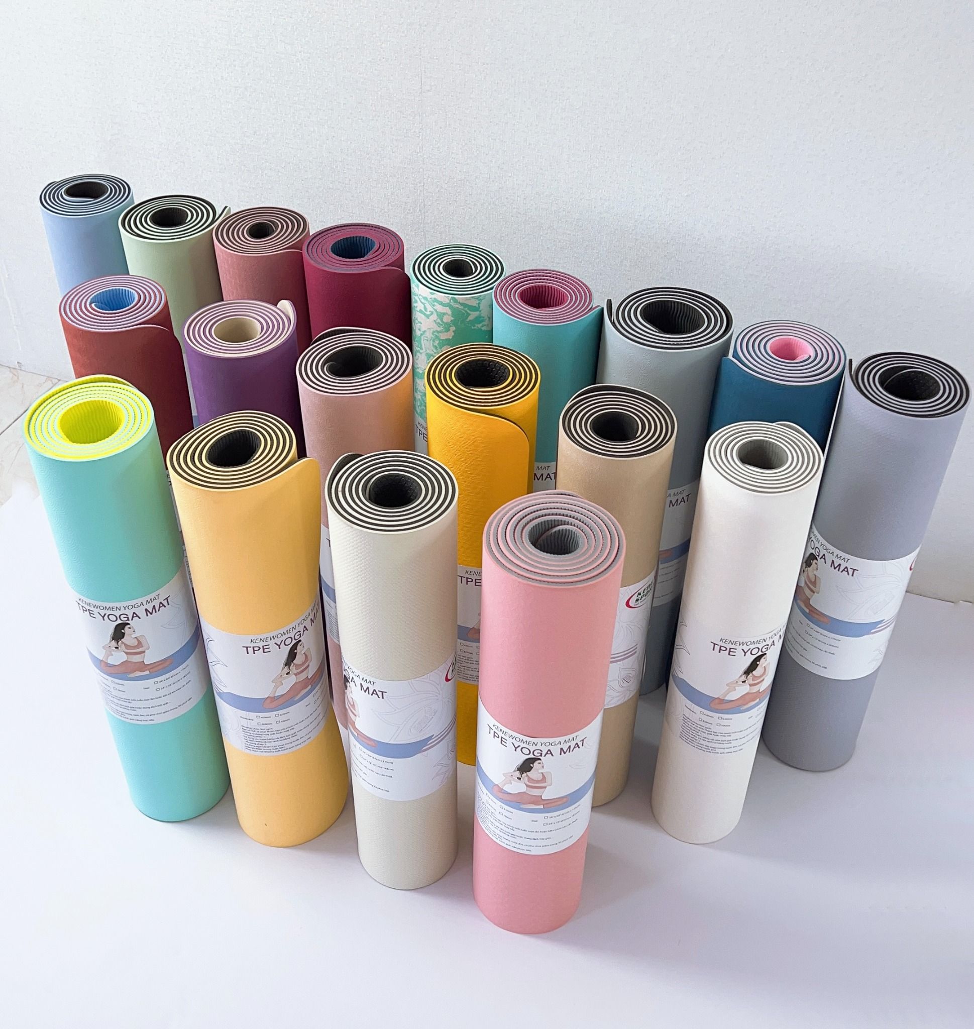 Keneyoga TPE yoga mats 2L 6mm