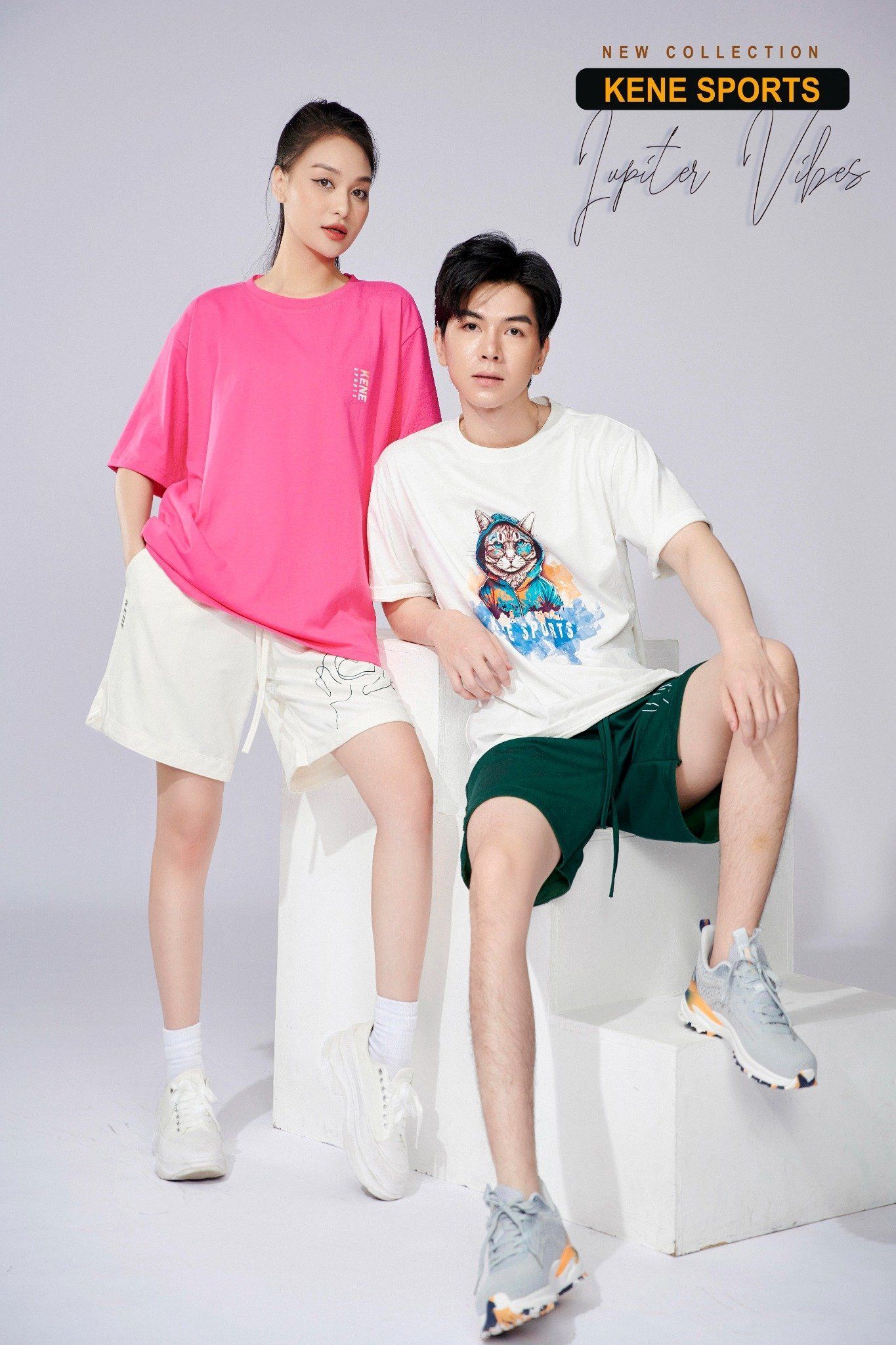 Quần Short - Keneunisex give Love Heart Shorts
