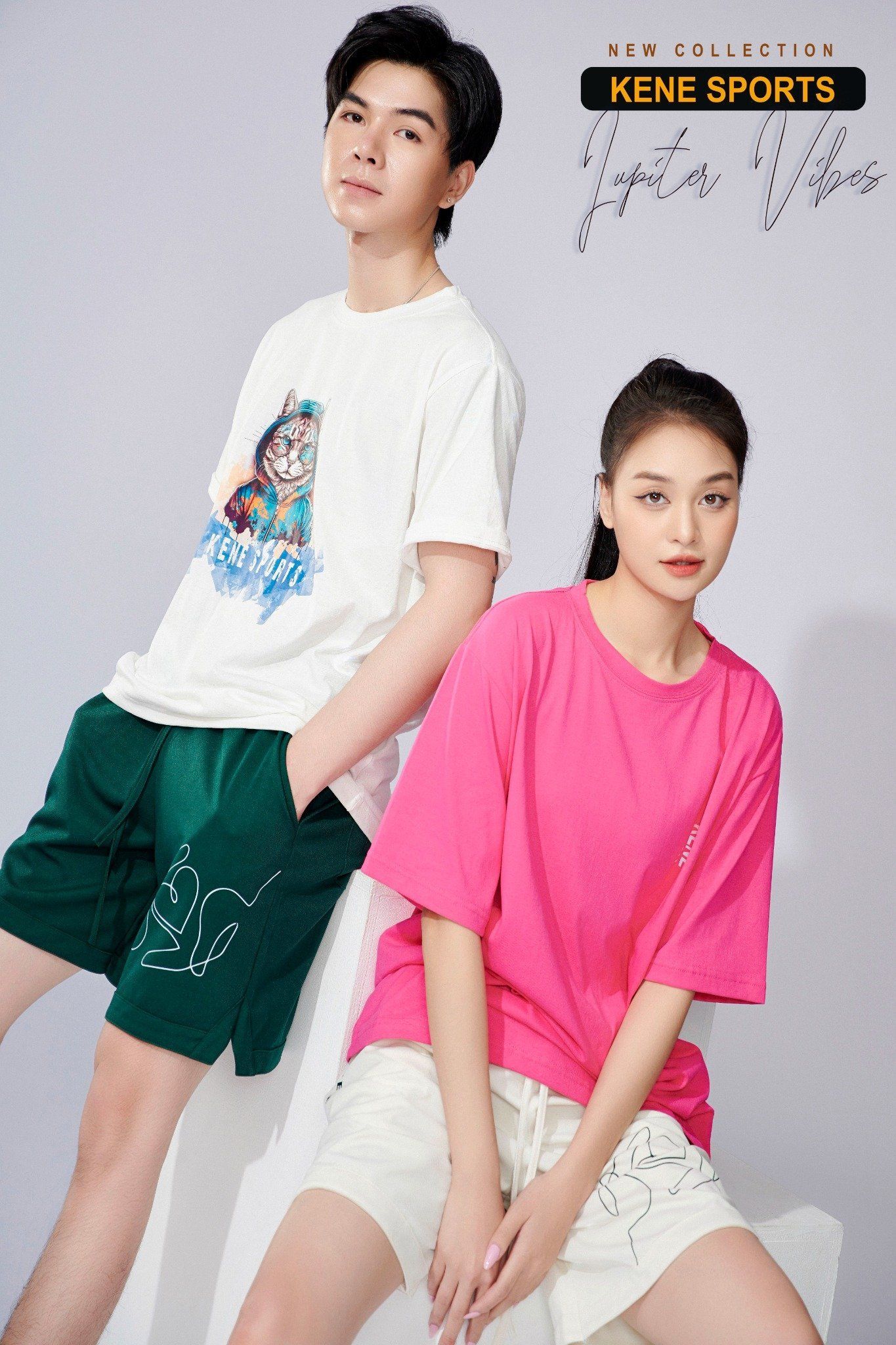 Quần Short - Keneunisex give Love Heart Shorts