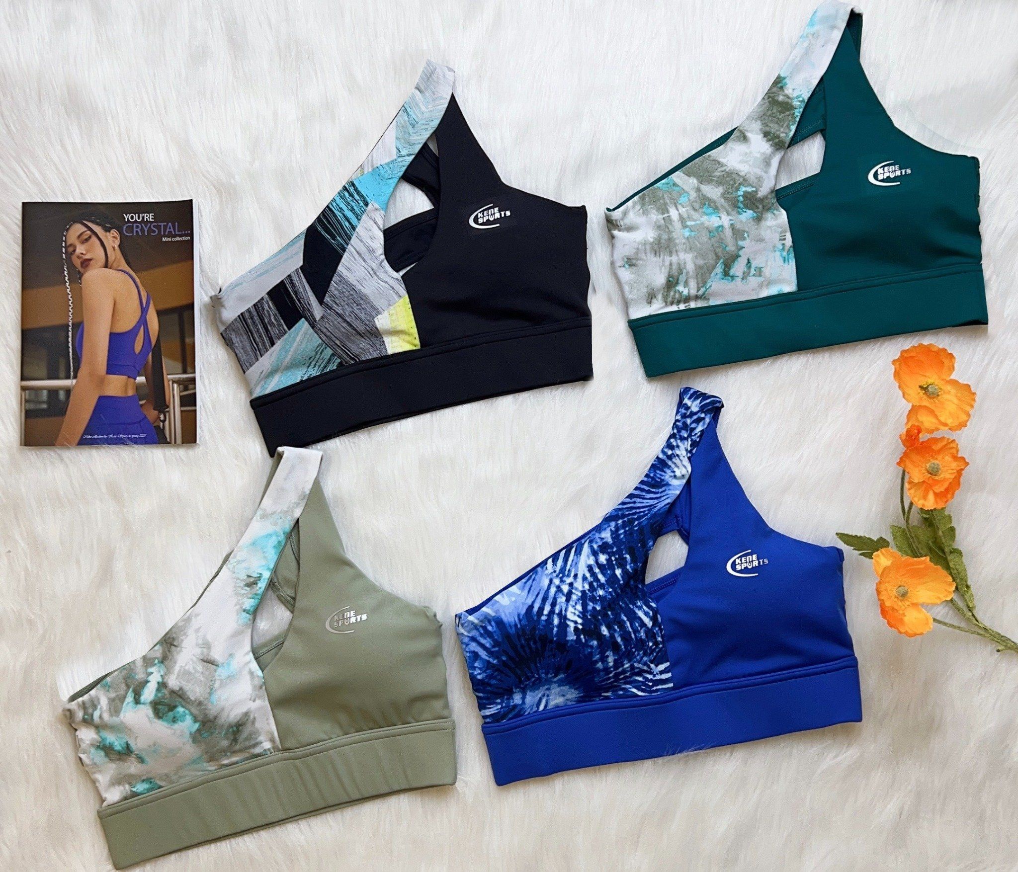 Áo Bra - Kenewomen Hestia one shoulder mix Bra