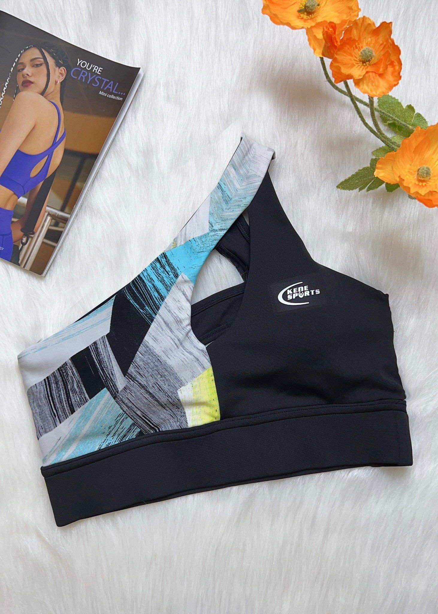 Áo Bra - Kenewomen Hestia one shoulder mix Bra