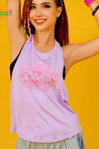 Áo tanktop Nữ - Kenewomen Emulsion Zumba Tanktop