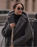  Kenewomen LANA teddy long coat 