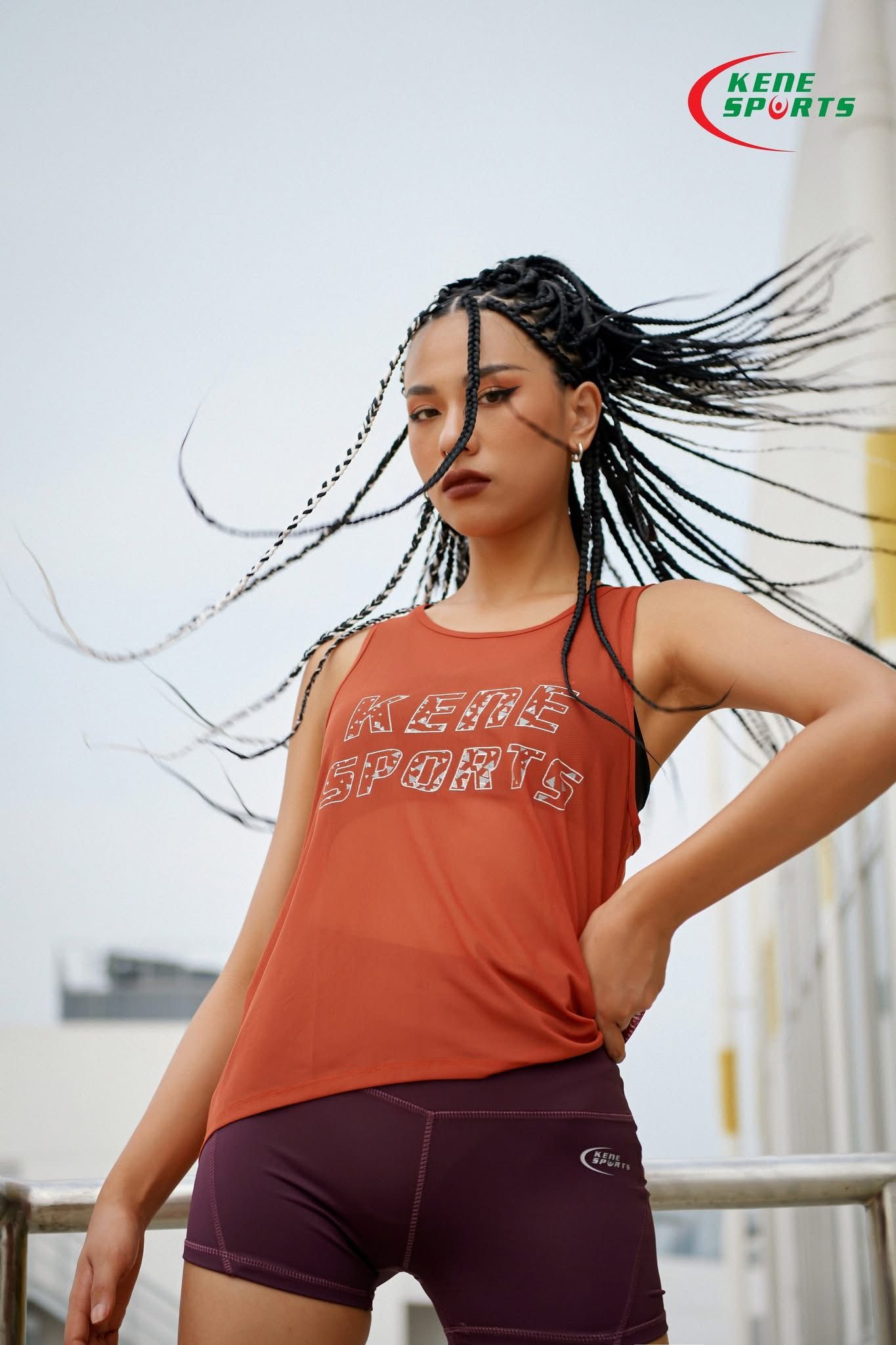 Áo tank - Kenewomen mesh tanktop