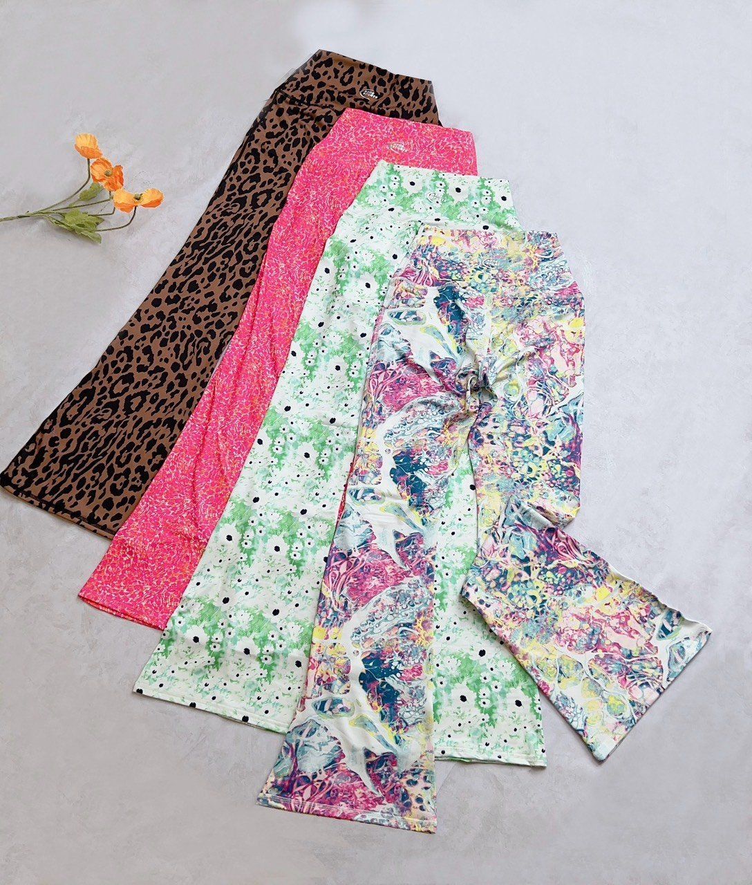 Quần ống xòe - Kenewomen FLOW YOGA flared pants