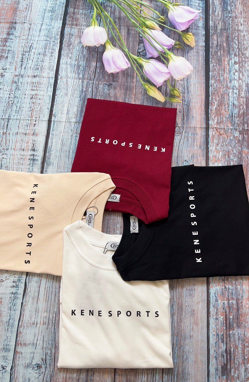 Áo phông cổ tròn - Keneunisex cotton Tshirt