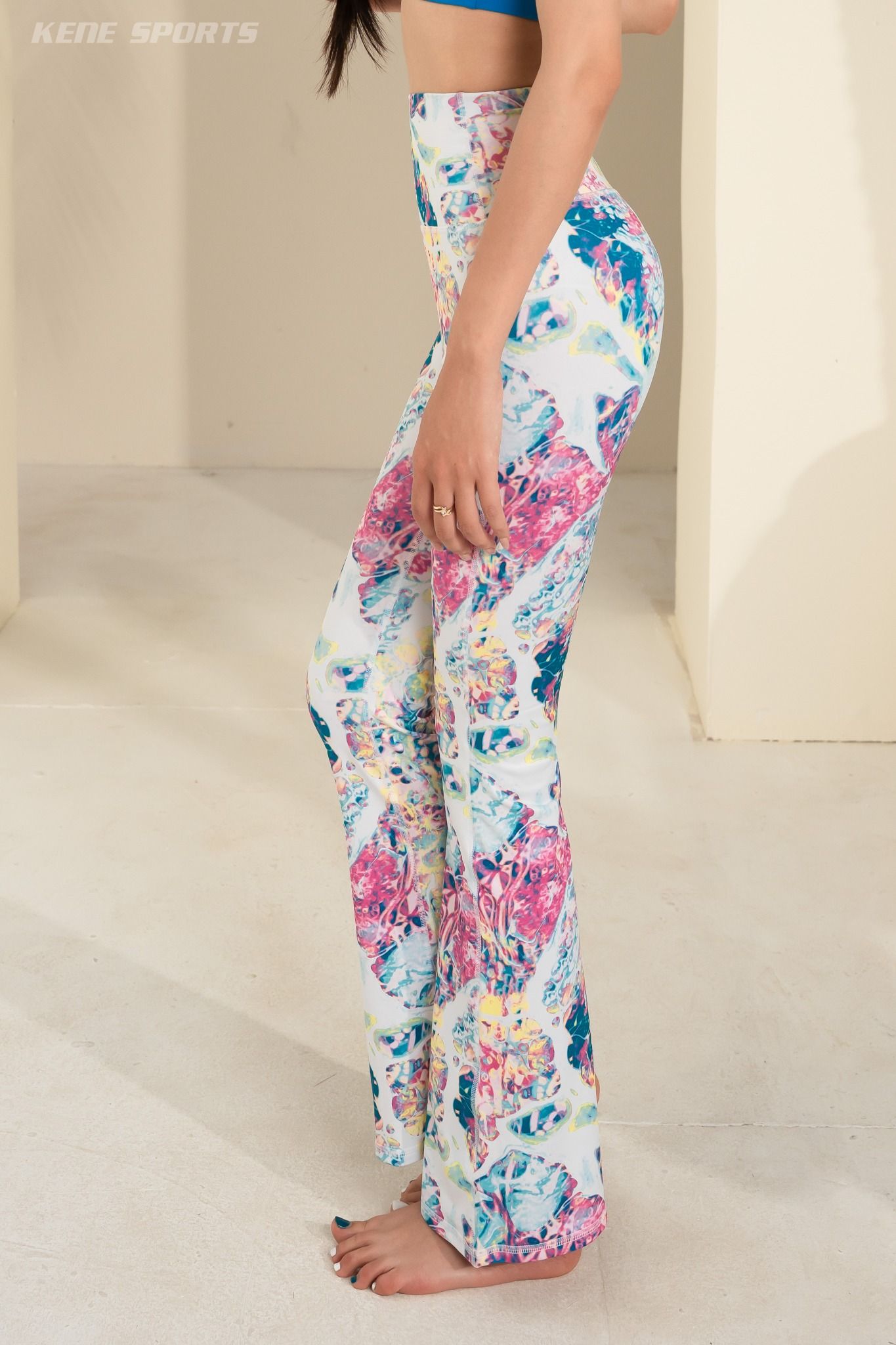 Quần ống loe - Kenewomen FLOW YOGA flared pants