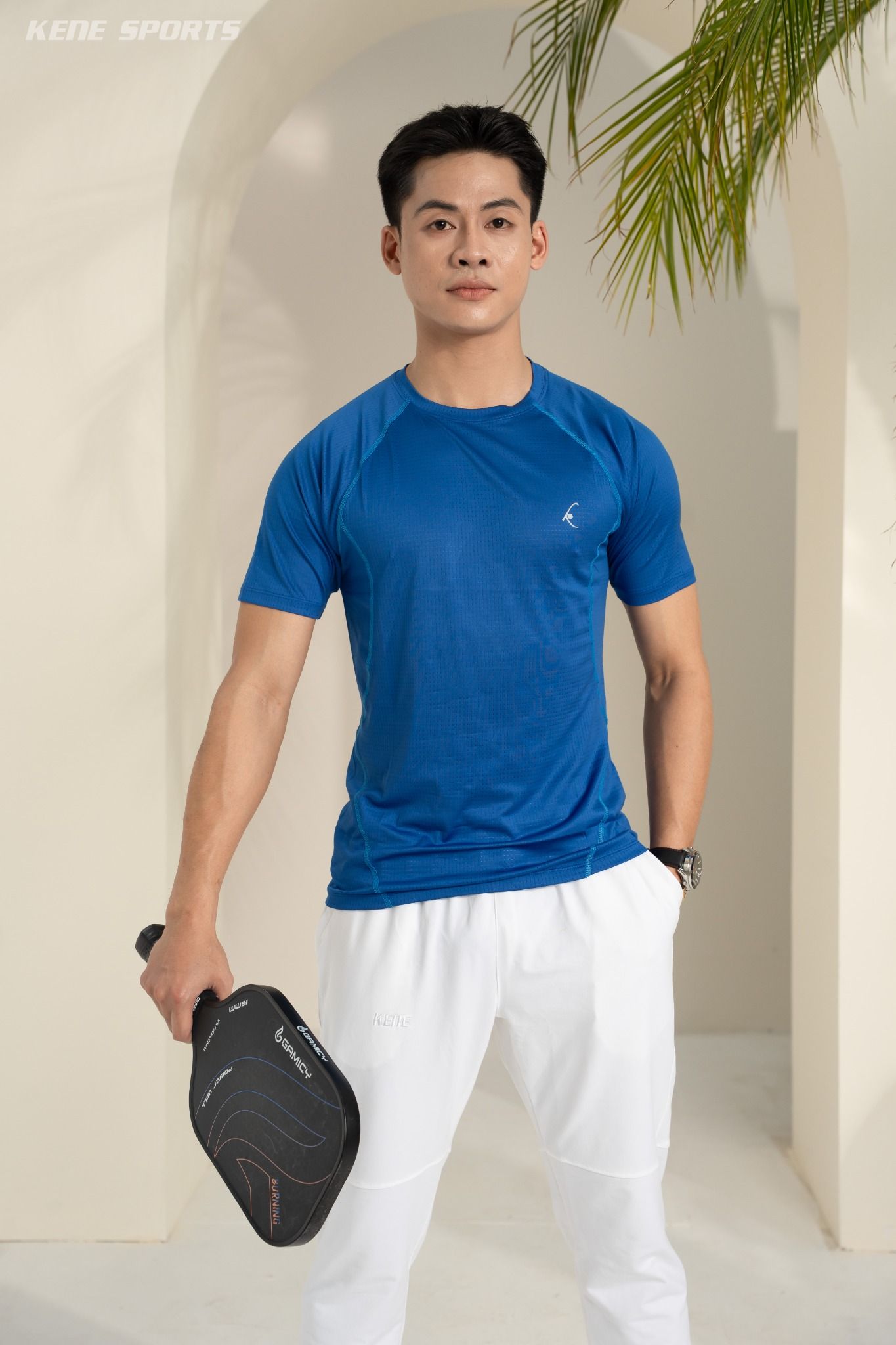 Áo T-Shirt cổ tròn- Kenmen COCO slim-fit body Tshirt