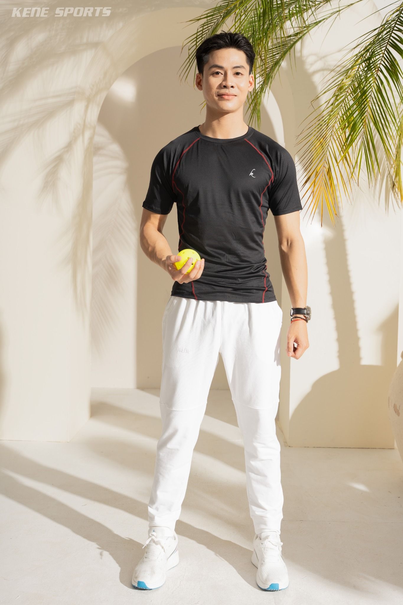 Áo T-Shirt cổ tròn- Kenmen COCO slim-fit body Tshirt