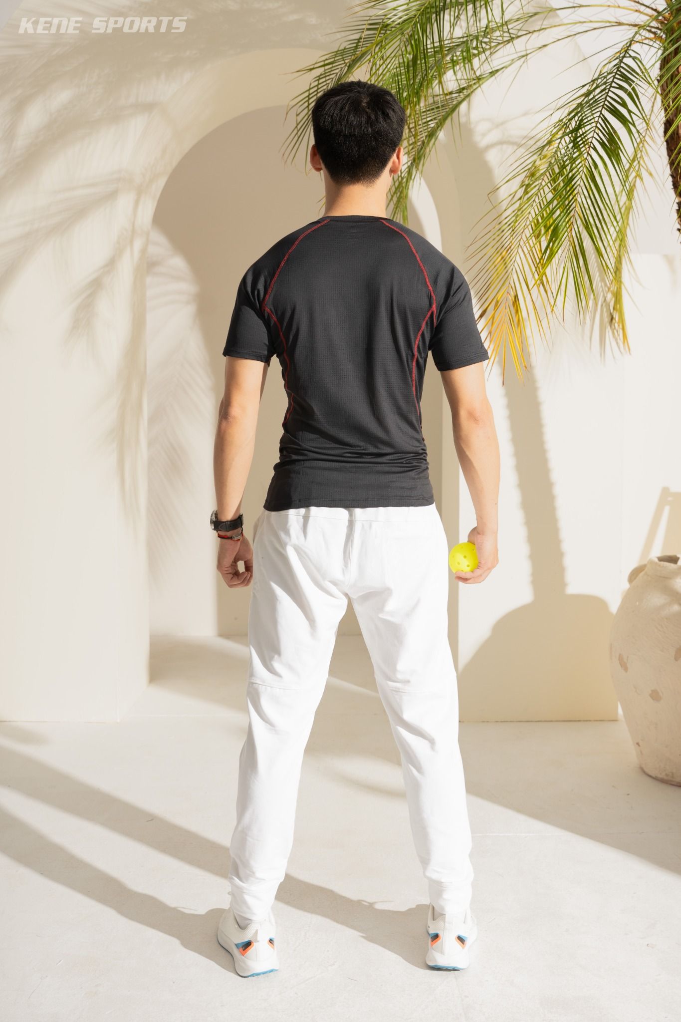 Áo T-Shirt cổ tròn- Kenmen COCO slim-fit body Tshirt