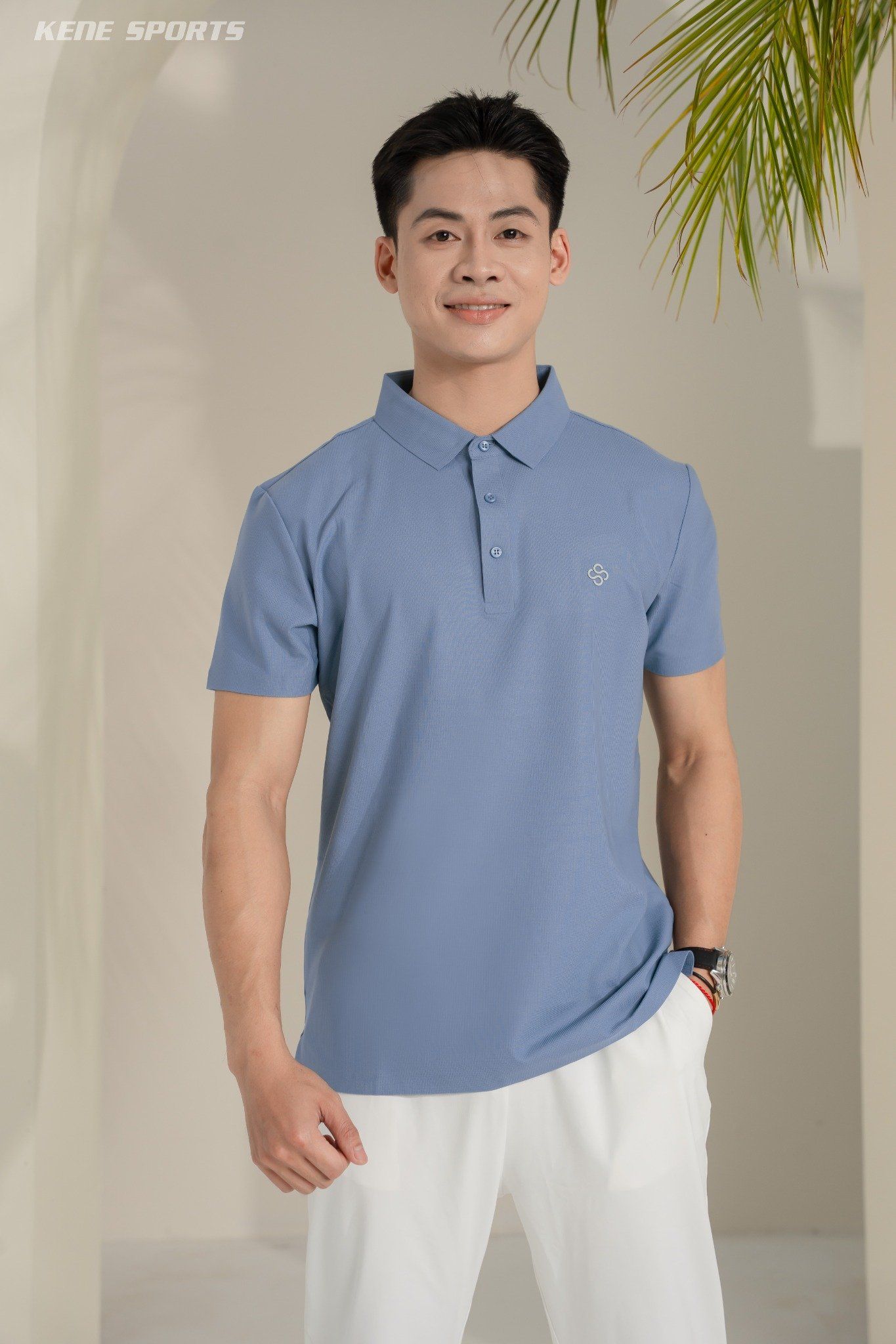 Áo polo - cổ ép trơn 250423