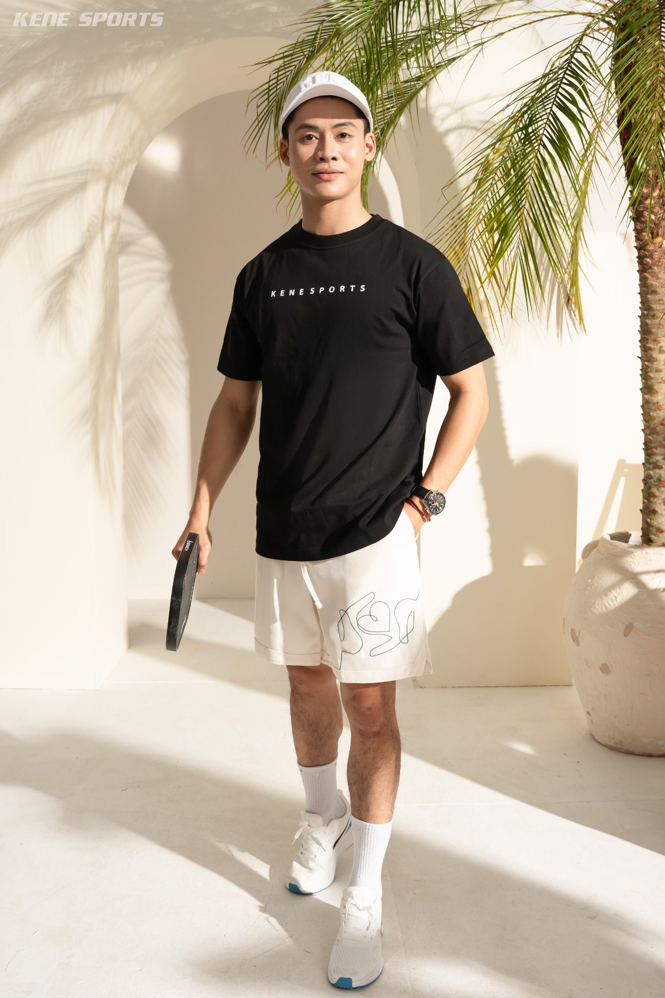 Áo phông cổ tròn - Keneunisex cotton Tshirt