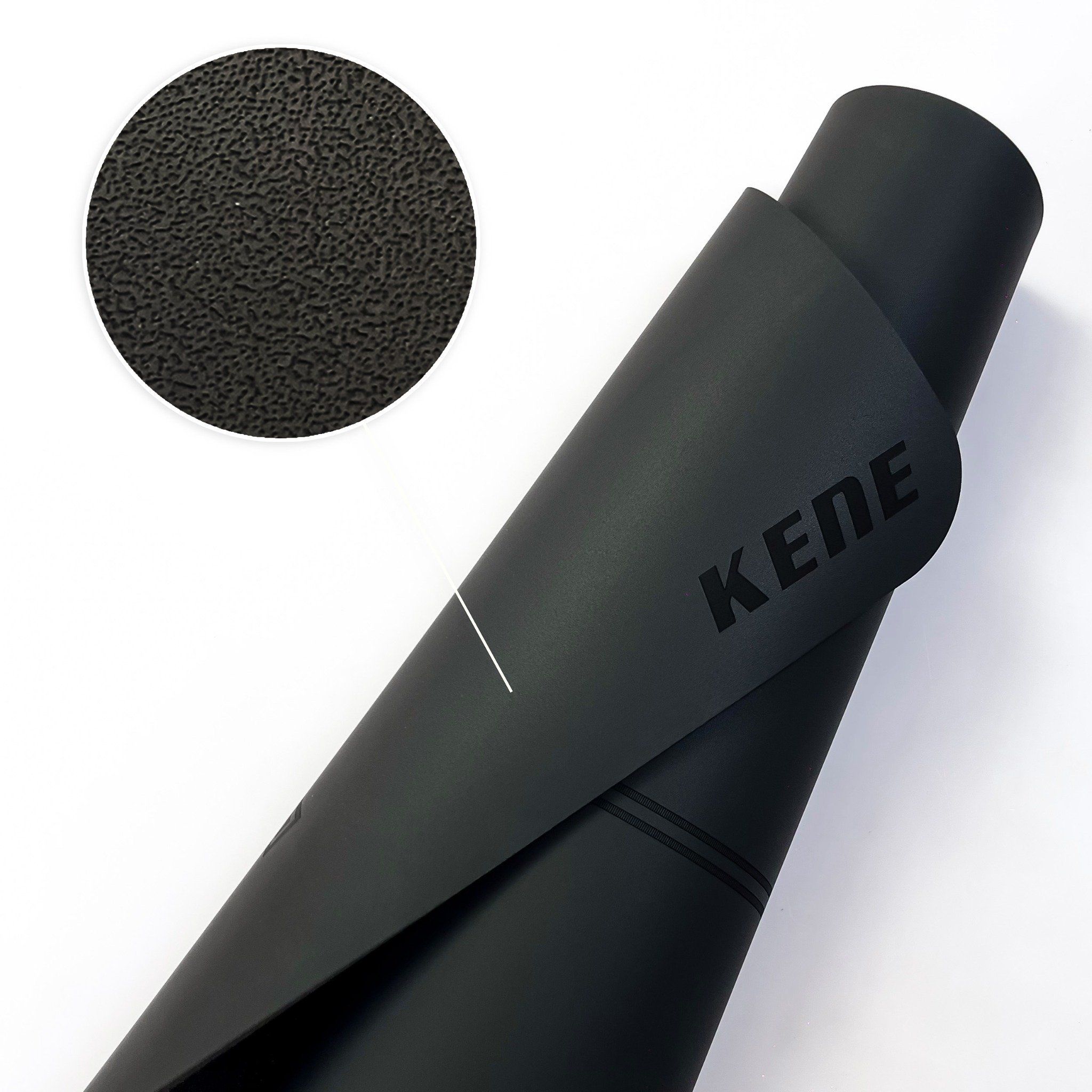 Thảm PU xơ dừa - Đen The Luxury Yoga Mat