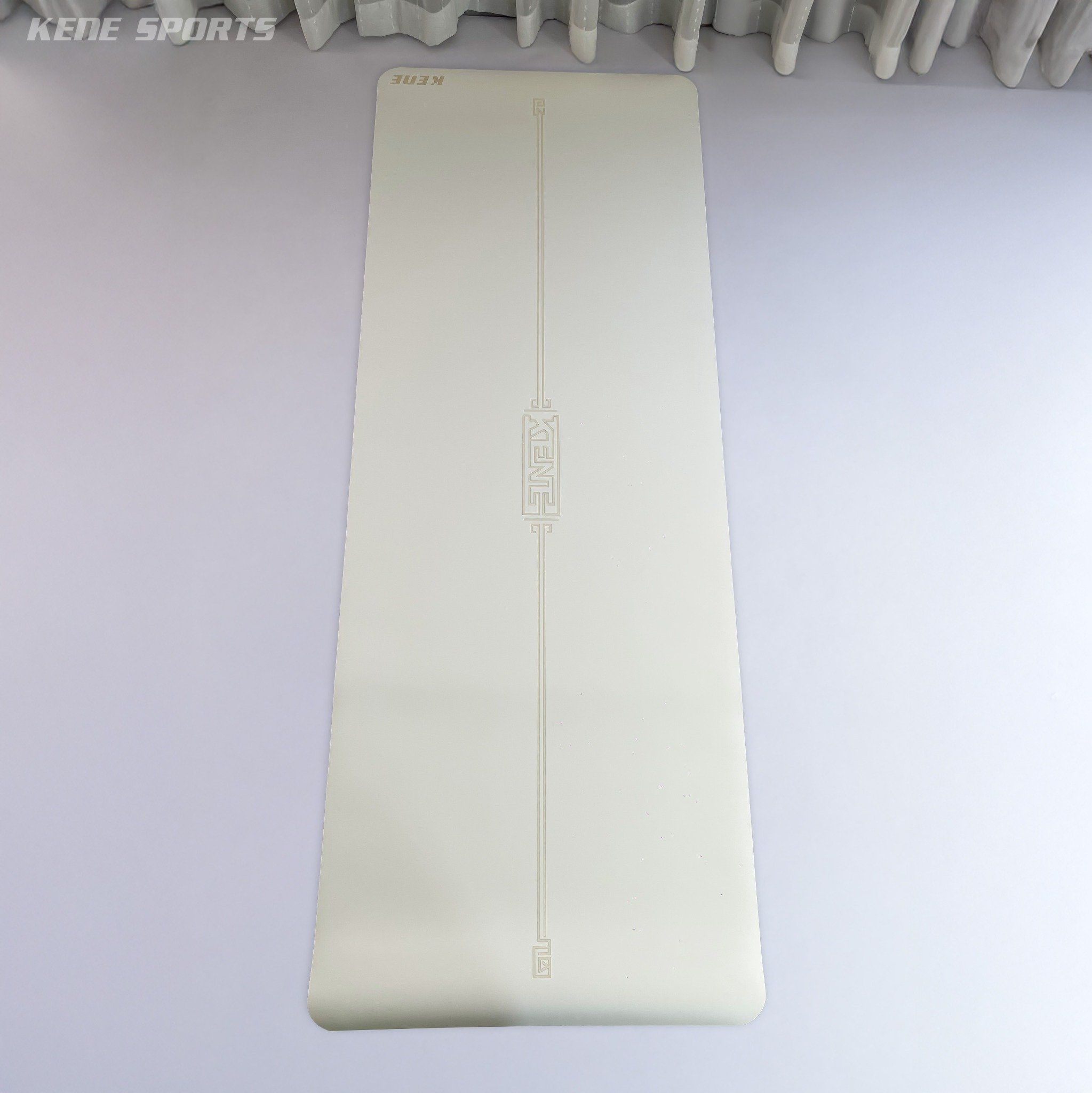 Thảm PU xơ dừa - Trắng Kem The Luxury Yoga Mat