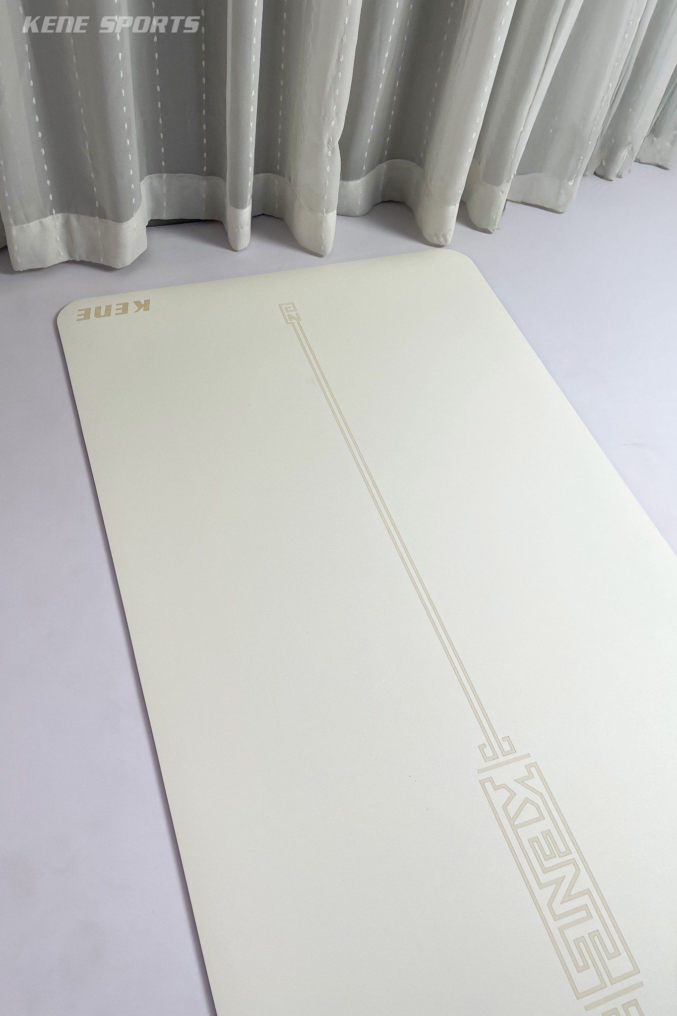 Thảm PU xơ dừa - Trắng Kem The Luxury Yoga Mat